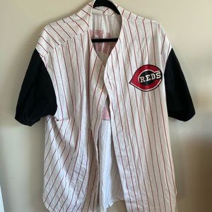 Vintage retro Cincinnati reds baseball jersey tee shirt